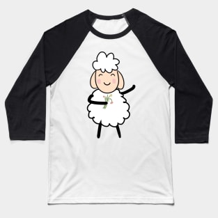 cute little sheep Baseball T-Shirt